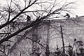 Ein Orkan mit 150 km/h tobt im November 1972 über Berlin. 240 THW-Helfer arbeiten beim ersten gemeinsamen Katastropheneinsatz mit der Feuerwehr Hand in Hand, um die Sturmschäden zu beseitigen. Quelle: THW/ Neukölln