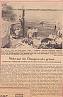 Auch die Zeitung 'Der Tagesspiegel' berichtet über den Stegebau des THW. Quelle: THW/ Neukölln