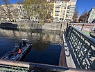 In Sommernächten ist die Admiralbrücke am Landwehrkanal ein beliebter Treffpunkt. Quelle: THW/ Yannic Winkler