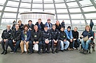 Die THW-Helferinnen und Helfer besichtigen die Kuppel des Reichstagsgebäudes. Quelle: privat