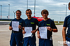 Die ausgebildeten Brandschutzhelfer. Quelle: THW/ Yannic Winkler