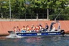 Auch eine Bootsfahrt auf der Spree gehört zum Programm. Foto: THW/ Katharina Bosch